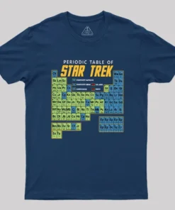 Alternative view of Periodic Table Geek T-Shirt