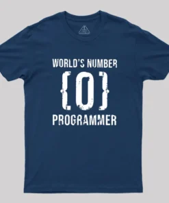 Alternative view of World's Number Programer Geek T-Shirt