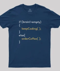 Keep Coding Geek T-Shirt