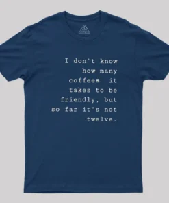 Alternative view of Coffee Demand Geek T-Shirt