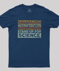 Alternative view of Stand Up For Science Geek T-Shirt