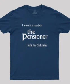Alternative view of The Pensioner Geek T-Shirt