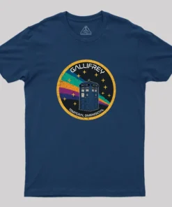 Alternative view of Temporal Dimensional Geek T-Shirt