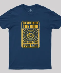 Alternative view of Horror Signs Call Void Spooky Geek T-Shirt