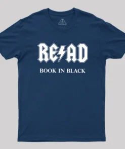 Alternative view of RE/AD - Book In Black Geek T-Shirt