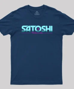 Alternative view of Satoshi Nakamoto Geek T-Shirt