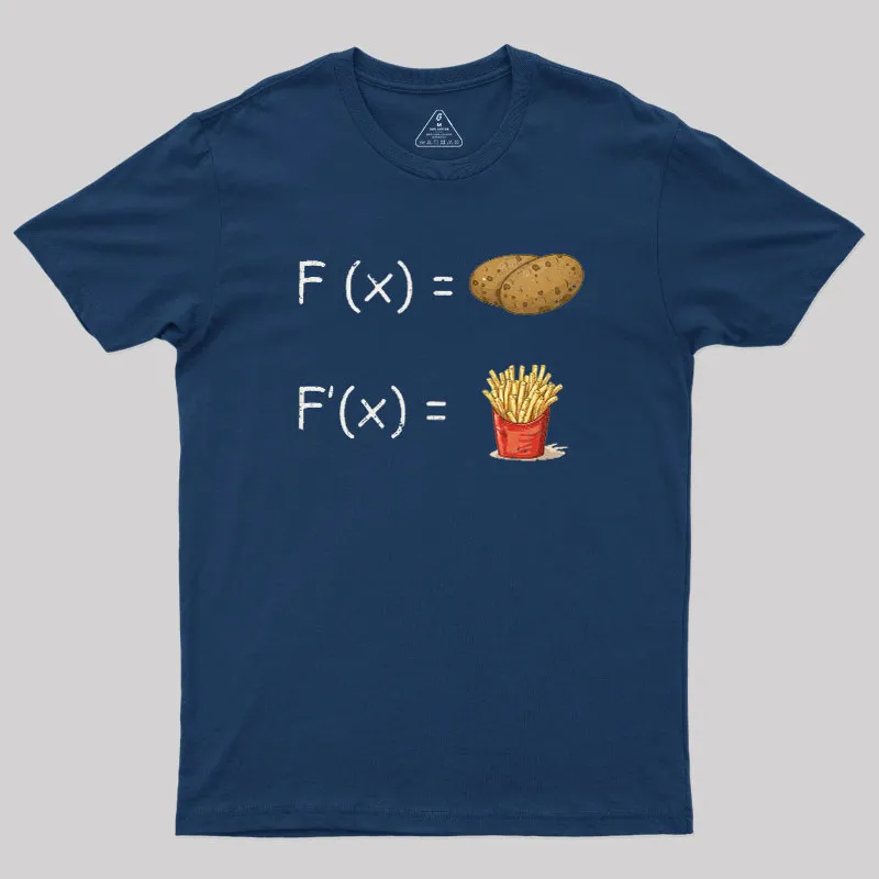 Potato Mathematics Geek T-Shirt - Image 2