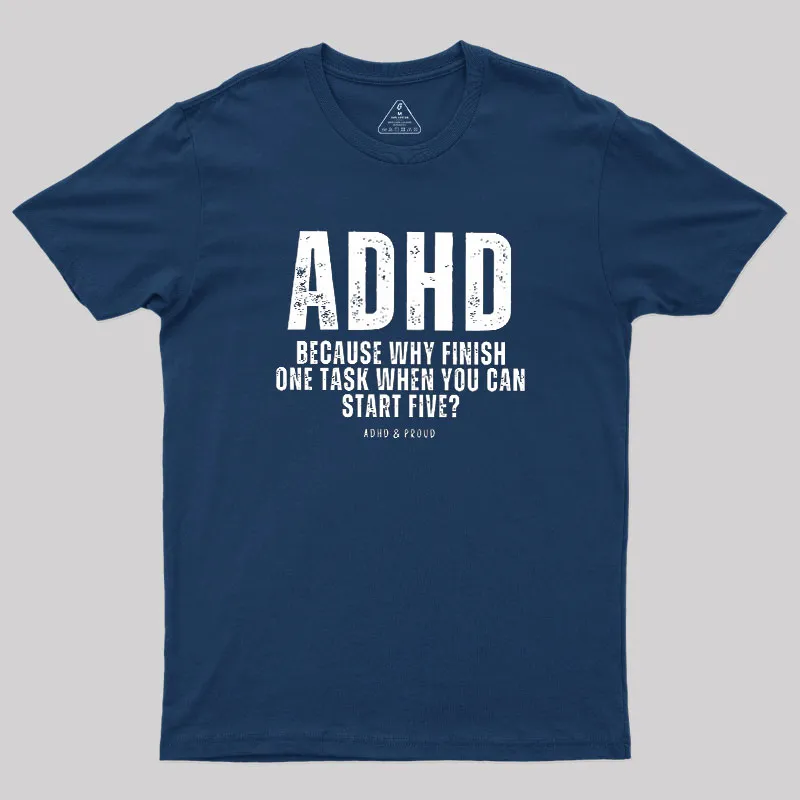 ADHD Geek T-Shirt - Image 2