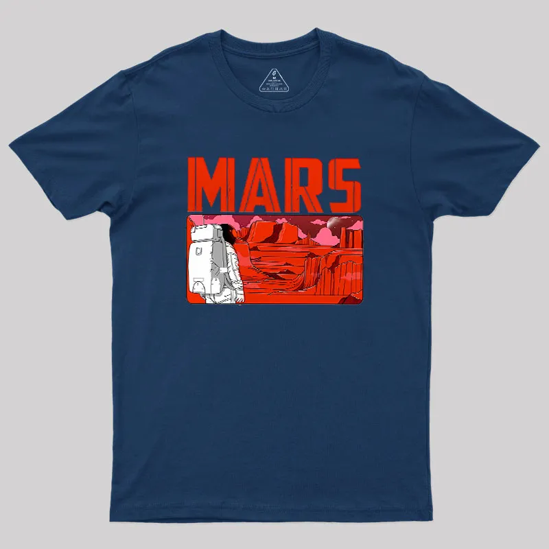 Explore Mars Geek T-Shirt - Image 2