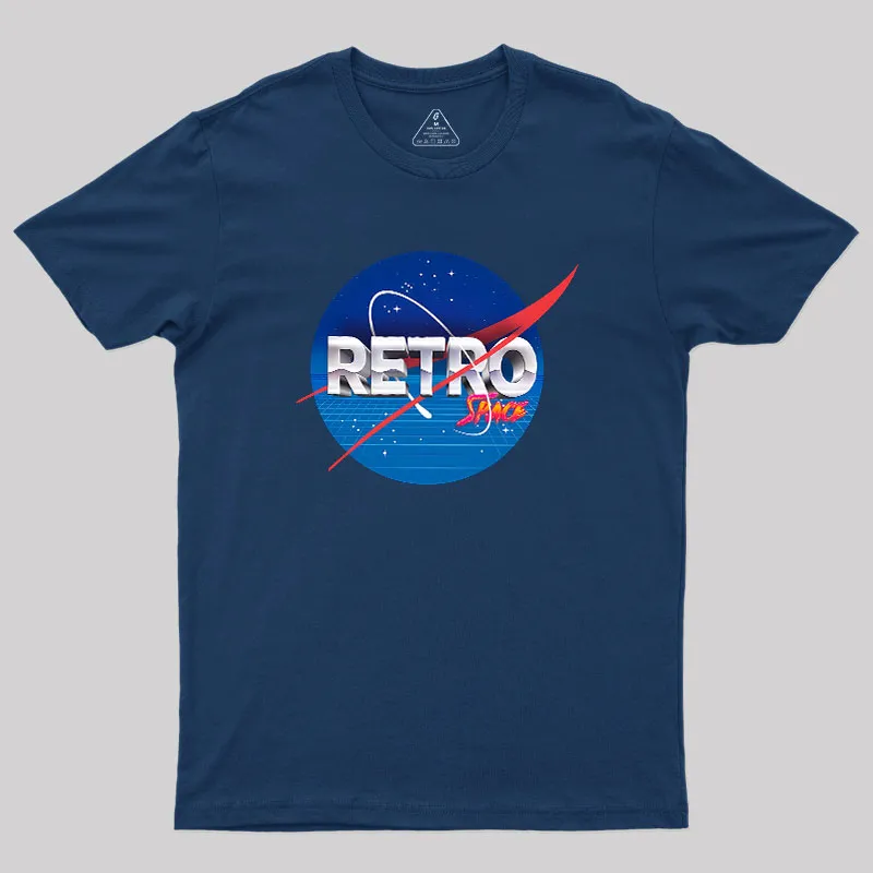 Retro Space Geek T-Shirt - Image 2