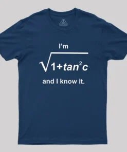 Alternative view of I Know It Geek T-Shirt