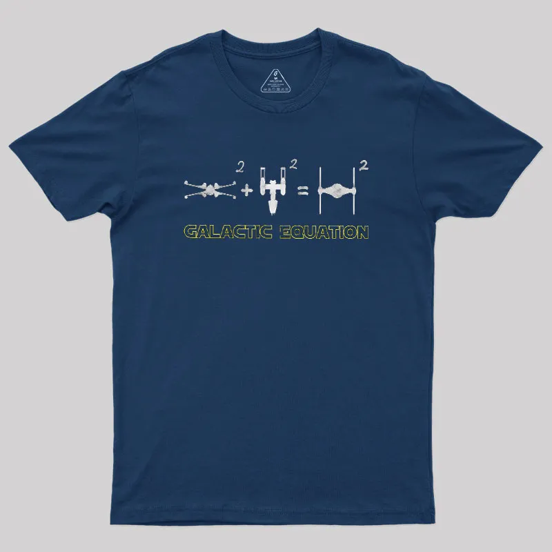 Galactic Equation Geek T-Shirt - Image 2