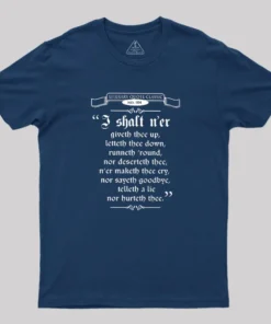Alternative view of Thou Hast Been Sir Richard Roll'd Geek T-Shirt