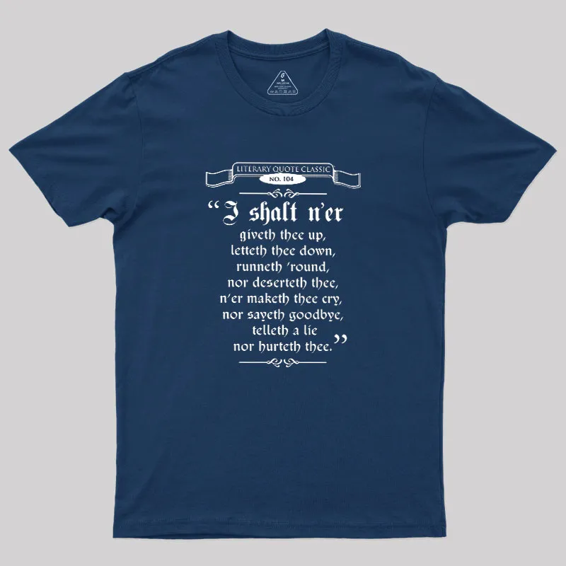 Thou Hast Been Sir Richard Roll'd Geek T-Shirt - Image 2