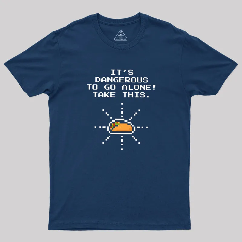 The Taco of Time Geek T-Shirt - Image 2