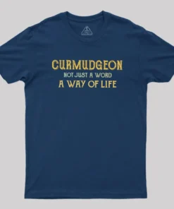 Alternative view of Curmudgeon Geek T-Shirt