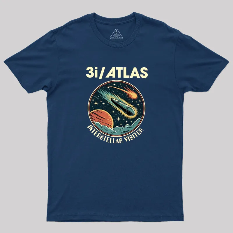3I/ATLAS Interstellar Visitor 2025 Geek T-Shirt - Image 2