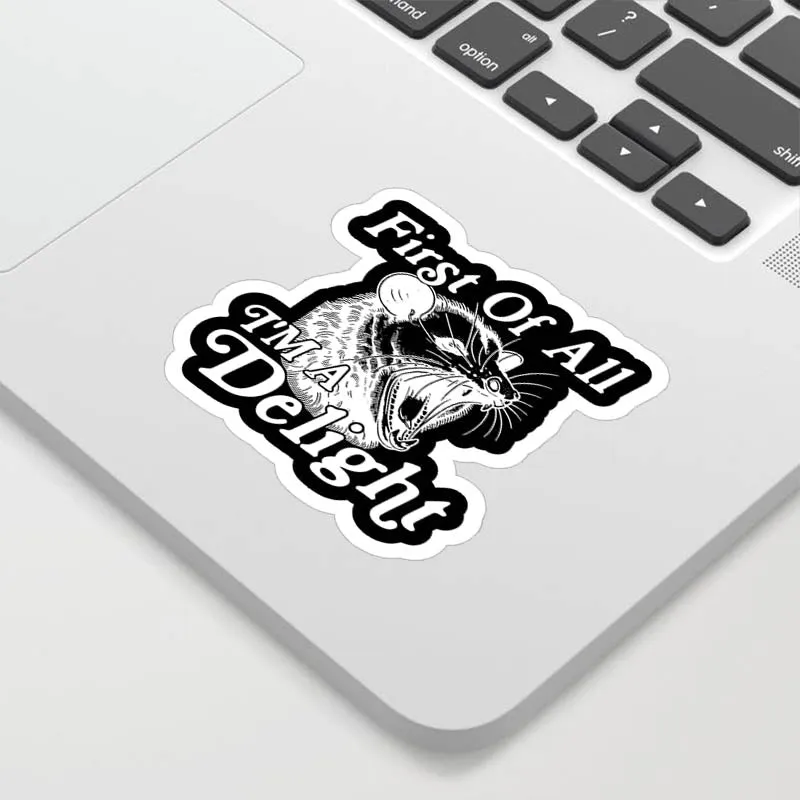 First of All I’m a Delight Geek Sticker