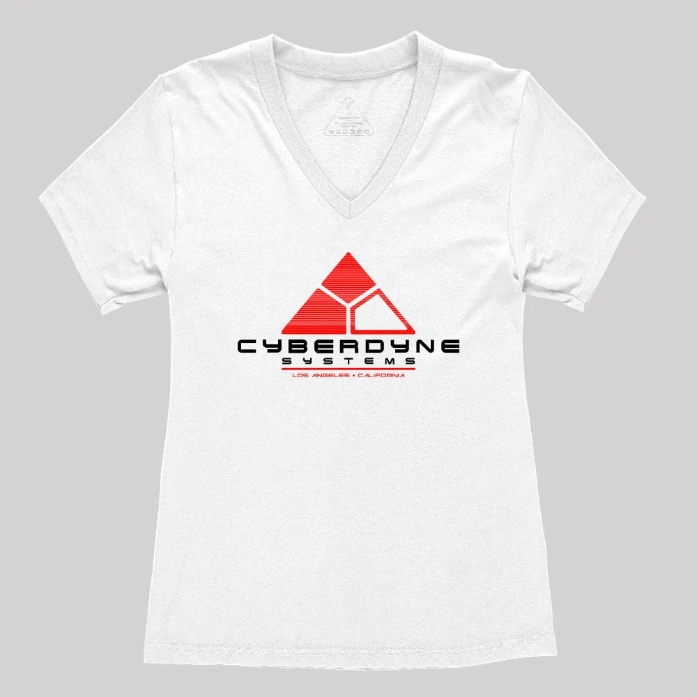 Cyberdyne Systems Women's V-Neck T-shirt - Image 3