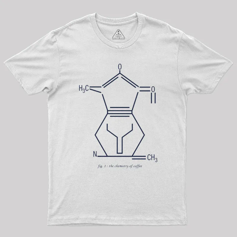 Coffee Chemistry Nerd T-Shirt - Image 11