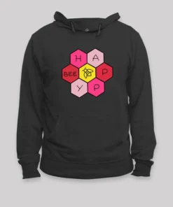 Alternative view of Chemical Formula Letters Geek Hoodie