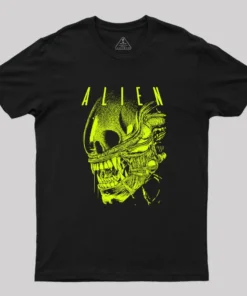 Alien Skull Geek T-Shirt