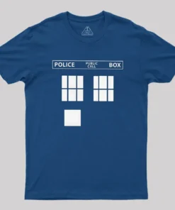 Tardis The Blue Box Geek T-Shirt