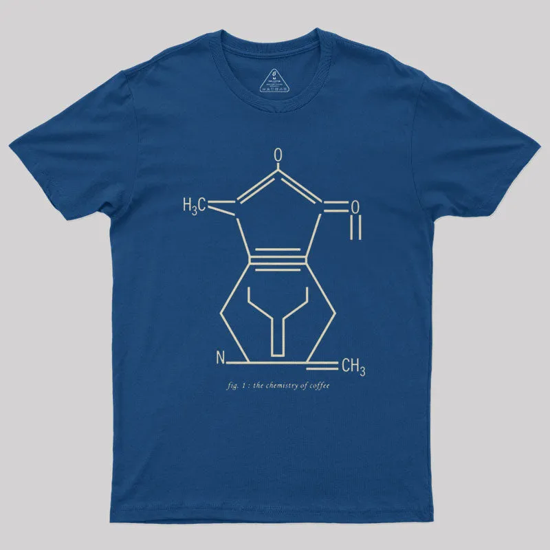 Coffee Chemistry Nerd T-Shirt - Image 2