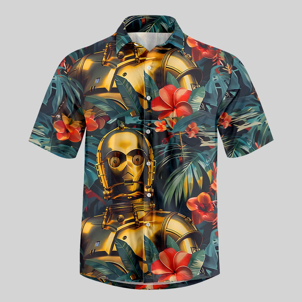 Hawaiian Winds Interstellar Button Up Pocket Shirt - Image 2