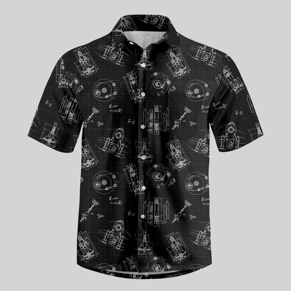 Aerospace Science Button Up Pocket Shirt