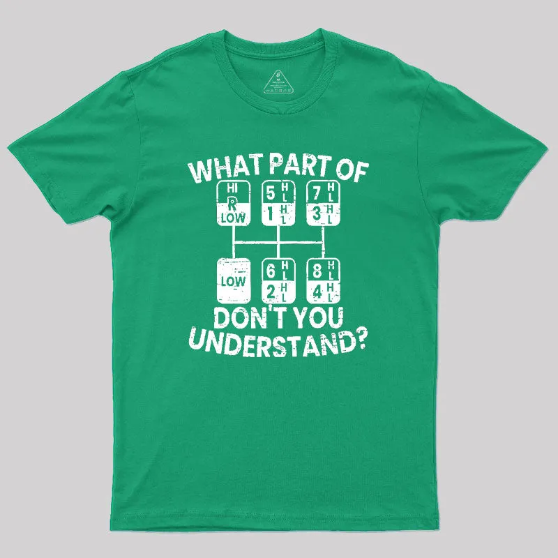 What Part Of Don't You Understand ¡ê?T-Shirt - Image 10