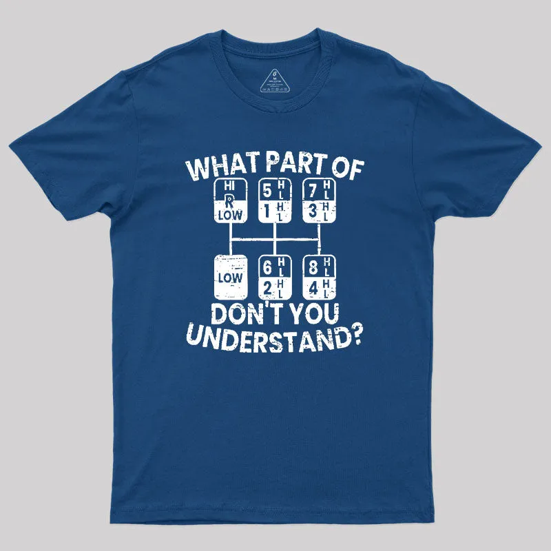 What Part Of Don't You Understand ¡ê?T-Shirt - Image 2