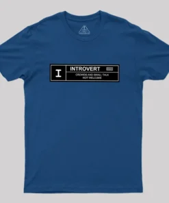 Introvert Movie Rating Geek T-Shirt