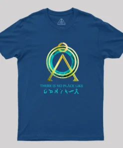 There Is No Place Like Home Vintage Stargate Geek T-Shirt