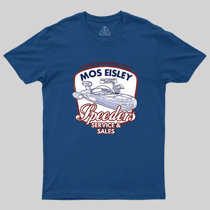 Mos Eisley Speeders Geek T-Shirt - Image 3
