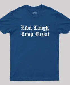 Alternative view of Live Laugh Limp Bizkit Geek T-Shirt