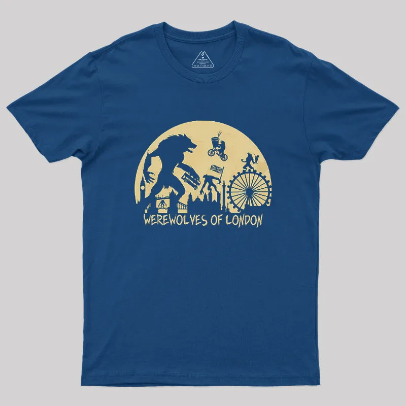 Werewolves Of London Geek T-Shirt - Image 2