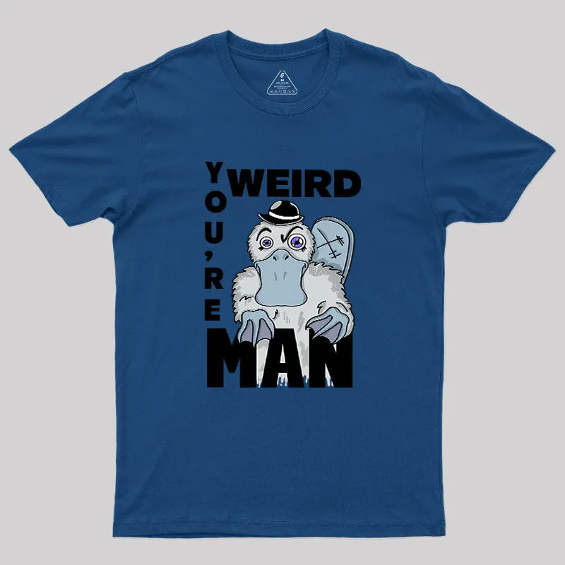 Weird Platypus Geek T-Shirt - Image 2