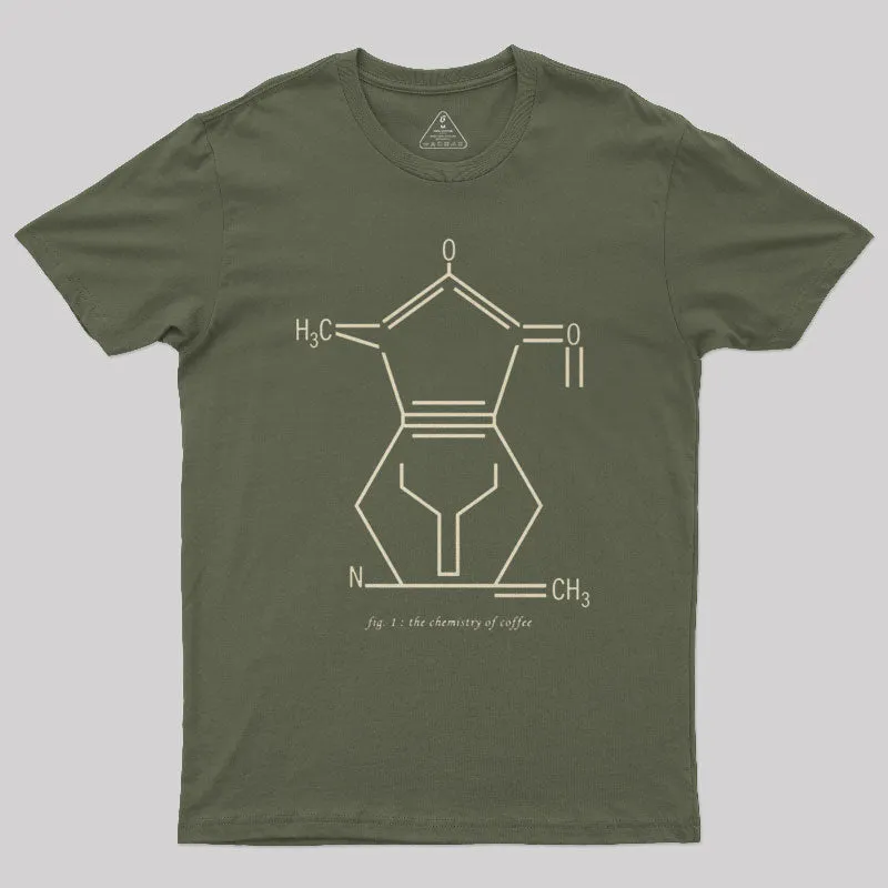 Coffee Chemistry Nerd T-Shirt - Image 3