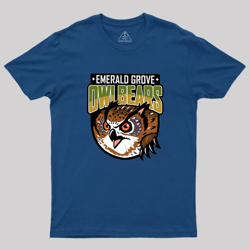 Emerald Grove Owlbears Geek T-Shirt - Image 3