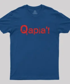 Alternative view of QAPLA! Geek T-Shirt