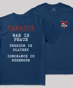Alternative view of INGSOC Front and Back Printed Geek T-Shirt