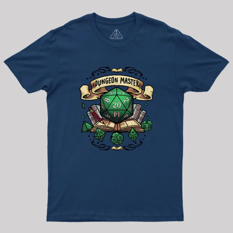 Dice Master Geek T-Shirt - Image 2