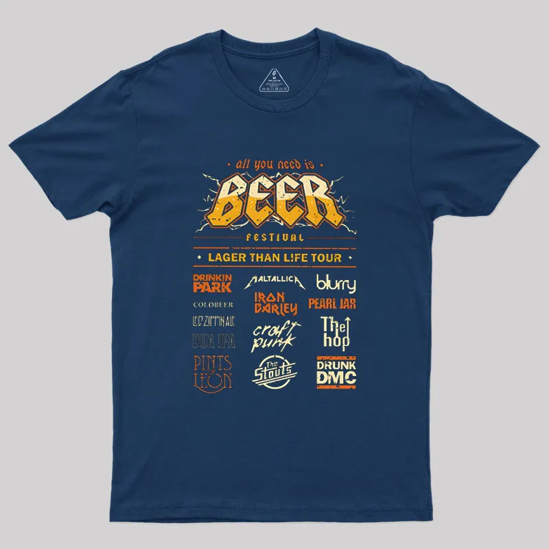 Beer Festival Geek T-Shirt - Image 2