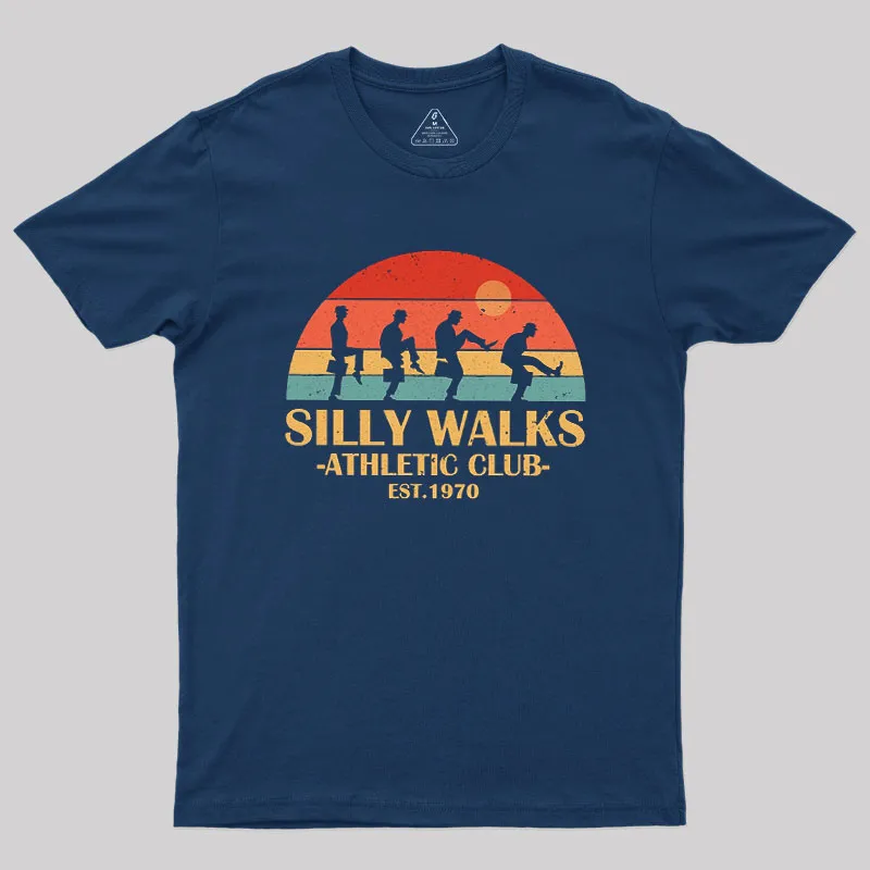 Silly Walks Athletic Club Geek T-Shirt - Image 2