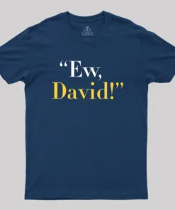 Alternative view of Ew, David Geek T-Shirt
