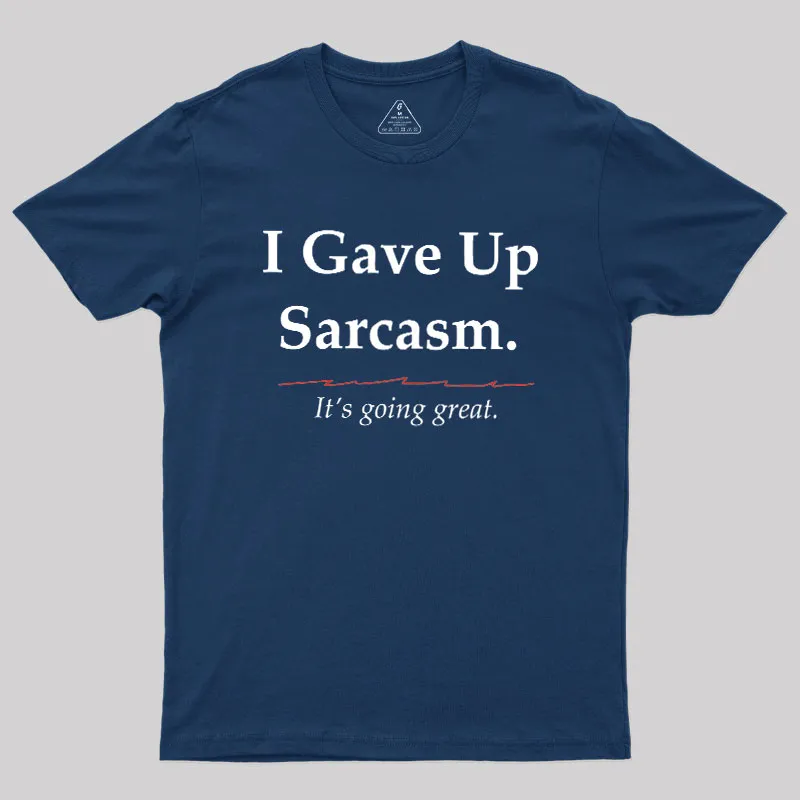 Sarcastic Resolution Geek T-Shirt - Image 2