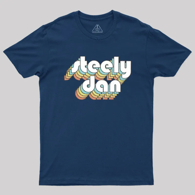Steely Dan Retro Faded-Style Geek T-Shirt