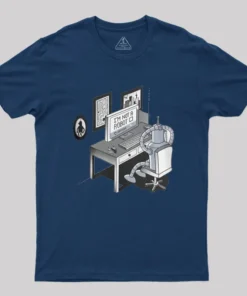 Alternative view of Robot Problems Geek T-Shirt