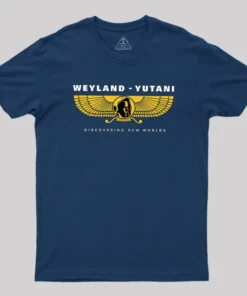 Alternative view of Weyland Yutani Geek T-Shirt
